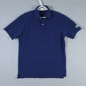 Holderness & Bourne Polo Shirt Men's L Blue Tailor Fit Golf Performance Stretch